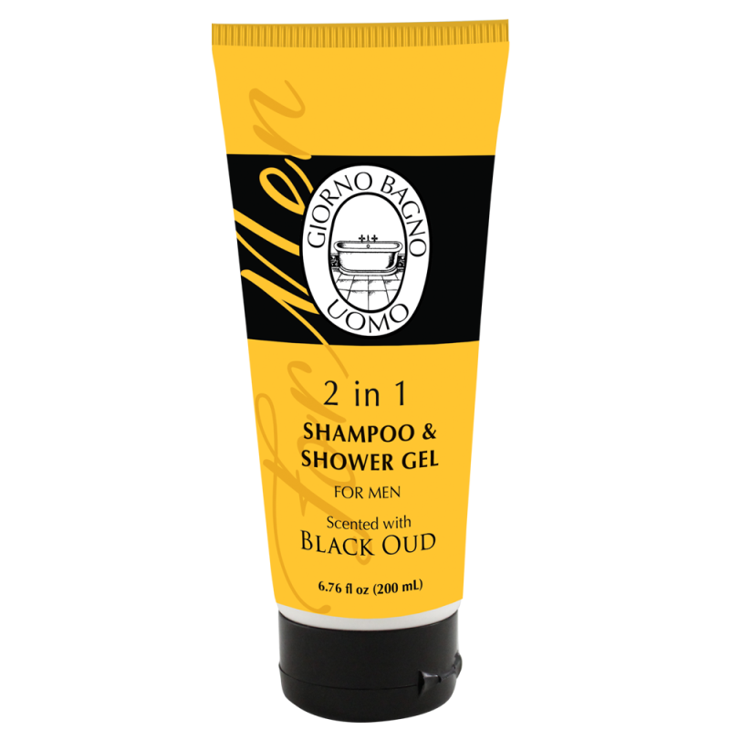 2 in 1 Shampoo & Shower Scented Gel Black Oud 6.76 fl oz (200 mL) 2 in 1 Shampoo & Shower Scented Gel Black Oud 6.76 fl oz (200 mL)